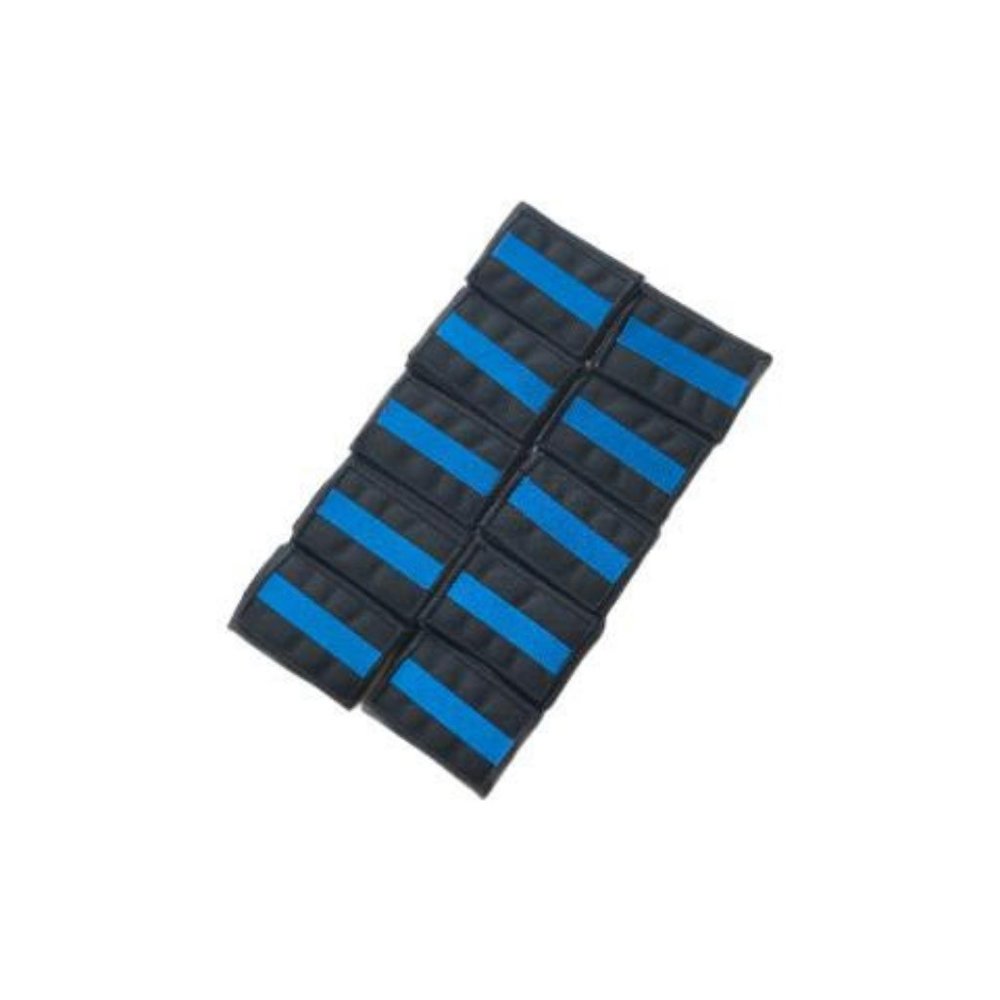 Thin blue line embroidered patches (100 Patches)